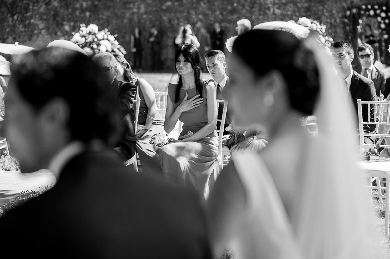 Fotografia de boda en el Pazo de Cores ceremonia