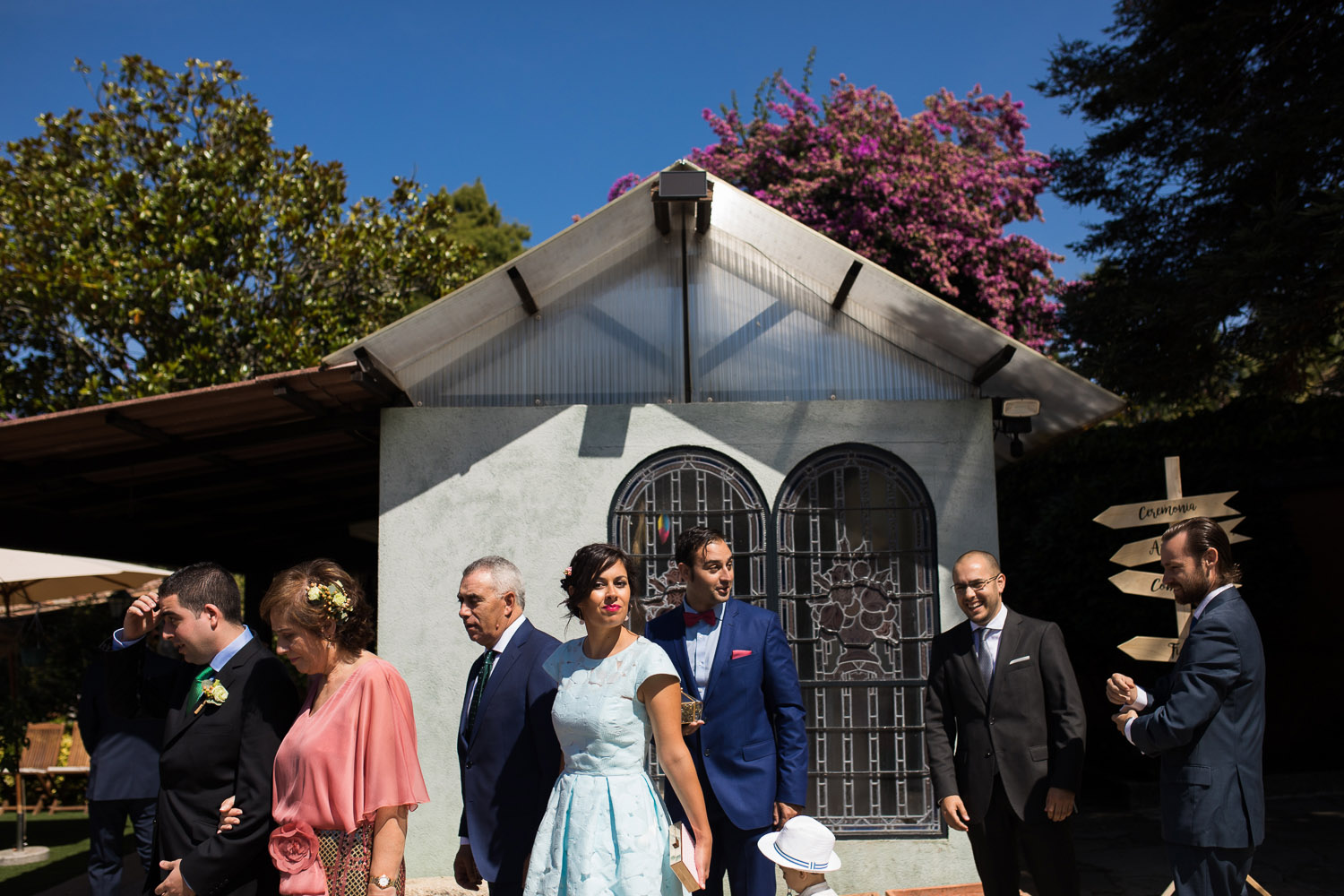 Fotografia de boda invitados 