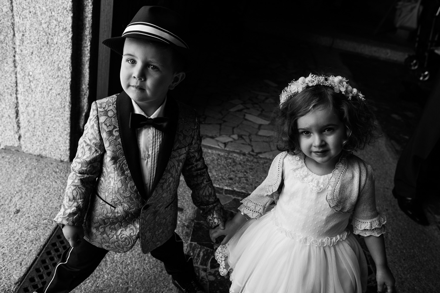 Fotografia de boda niños de arras